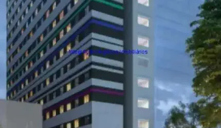 Apartamento Studio 25m², 01 dormitório e 01 banheiro.  Condomínio com portaria, segurança 24hrs, churrasqueira e salão de festa.