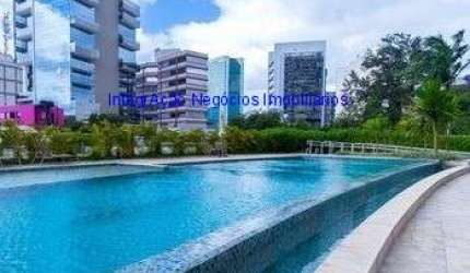 Apartamento Semi mobiliado 68m², 02 dormitórios (sendo 01 suíte), 02 banheiros e 01 vaga na garagem.  Condomínio com portaria, segurança 24hrs