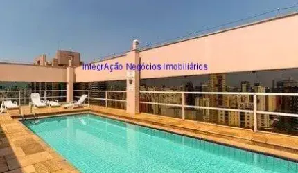 Apartamento 43m², 01 dormitório , 01 banheiro e 01 vaga na garagem.  Condomínio com portaria, segurança 24hrs, piscina, sauna  e salão de festa.