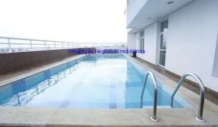 Apartamento 42m², 02 dormitórios, 01 banheiro e 01 vaga na garagem.  Condomínio com portaria 24hrs, piscina, lavanderia coletiva, academia