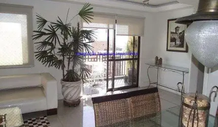 Apartamento 198m², 04 dormitórios (sendo 02 suítes), 04 banheiros e 04 vagas na garagem.  Condomínio com portaria, segurança 24hrs, salão de festa,