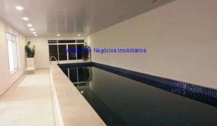 Apartamento 35m²,  01 dormitório, 01 banheiro e 01 vaga na garagem.  Condomínio com portaria, segurança 24hrs, piscina aquecida, salão de festa,