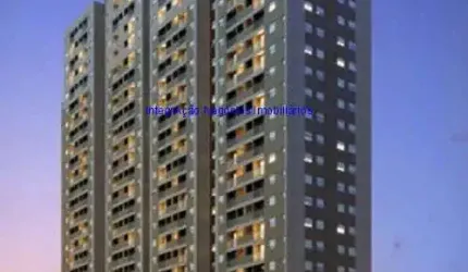 Apartamento 88m², 02 dormitórios, 01 banheiro e 01 vaga na garagem.   Condomínio com portaria, segurança 24hrs, piscina, salão de festa,