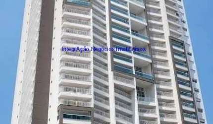 Studio MOBILIADO 34m², 01 dormitório, 01 banheiro e 01 vaga na garagem.  Condomínio com portaria, segurança 24hrs, piscina, academia e salão de festa.