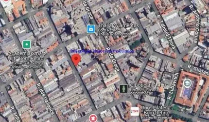 Prédio 1.560m²,  07 andares,  com apartamentos 70, 90 e 100 m2, 04 lojas Térreas e 20 banheiros.  Excelente localização, Entre as Ruas da Graça