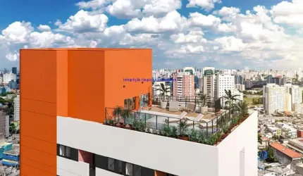 Apartamento Studio 33m², 02 dormitórios e 01 banheiro; (Fotos ilustrativas, entrega prevista para Março/2027).  Condomínio com segurança, portaria