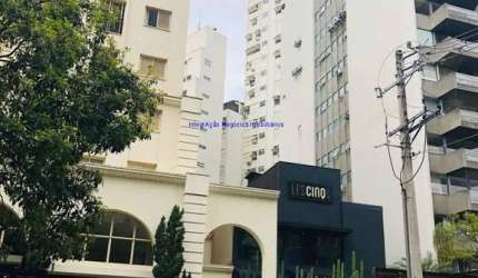 Apartamento Studio 25m², 01 dormitório, 01 banheiro e 01 vaga na garagem.   Condomínio com portaria, segurança 24hrs, piscina, sala gourmet, sauna
