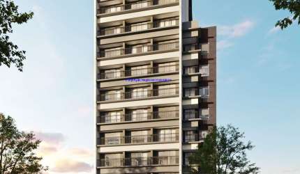 Apartamento Studio Garden 57m², 01 dormitório e 01 banheiro; (fotos Ilustrativas).  Condomínio com portaria, piscina,  fitness, espaço gourmet
