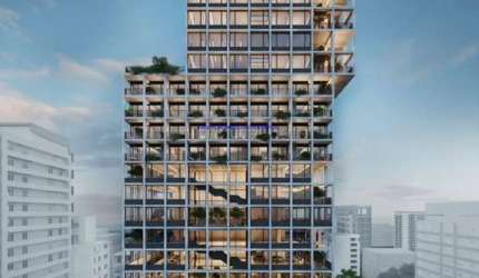 Apartamento 68m², 01 dormitório (sendo suíte), 02 banheiros e 01 vaga de garagem; (Fotos ilustrativas, entrega prevista para Dezembro/2027).