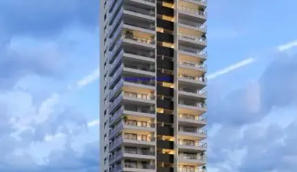 Apartamento 163m², 03 dormitórios (sendo suítes), 04 banheiros e 03 vagas de garagem; ( fotos ilustrativa).  Condomínio com segurança, piscina