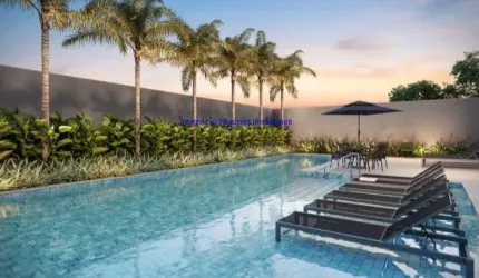 Apartamento Studio 28m², 01 dormitório e 01 banheiro;( fotos ilustrativa, entrega prevista para Março/2027).  Condomínio com segurança, piscina