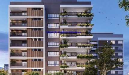 Apartamento 243m², 04 dormitórios (sendo suítes), 05 banheiros e 04 vagas de garagem; (fotos ilustrativa, entrega prevista para Maio/2026).
