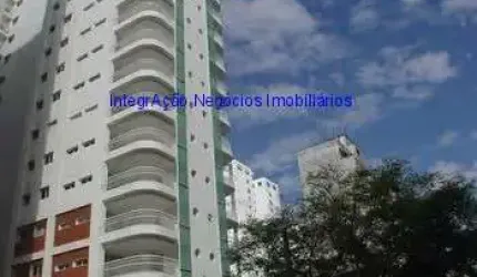 Apartamento 89m², 02 dormitórios (sendo suítes), 03 banheiros e 02 vagas de garagem.  Condomínio com portaria, segurança, piscina, sauna, academia