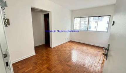 Apartamento 45m², 01 dormitório, 01 banheiro e 01 vaga na garagem.  Condomínio com portaria e segurança.  Excelente localização entre as Ruas Cotoxó