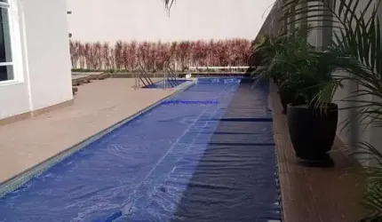 Apartamento 62m², 02 dormitórios (sendo 01 suíte), 02 banheiros e 01 vaga de Garagem.  Condomínio com portaria, segurança 24hrs, piscina
