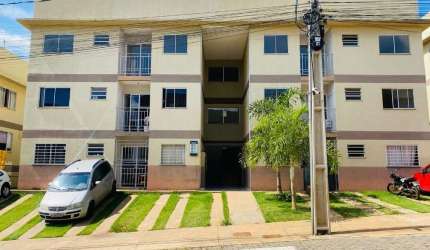 Apartamento com 2 dormitórios à venda, 53 m² por R$ 130.000,00 - Mansões Recreio Mossoró - Cidade Ocidental/GO