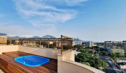 Cobertura com 3 dormitórios à venda, 157 m² por R$ 580.000,00 - Campo Grande - Rio de Janeiro/RJ