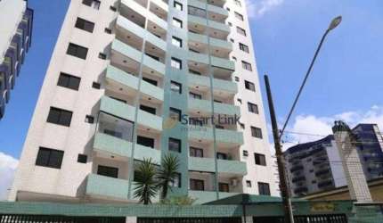 Apartamento com 2 dormitórios à venda, 63 m² por R$ 420.000,00 - Ocian - Praia Grande/SP