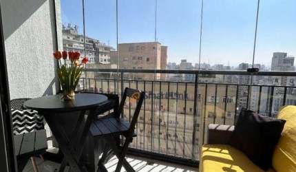 Kitnet com 1 dormitório à venda, 24 m² por R$ 499.000,00 - Consolação - São Paulo/SP
