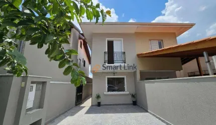 Sobrado com 3 dormitórios à venda, 132 m² por R$ 695.000,00 - Jardim Rio das Pedras - Cotia/SP