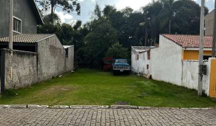 Terreno em condomínio fechado à venda na Rua Baptista Ramos, 170, Atuba, Pinhais por R$ 390.000