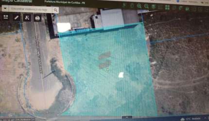 Terreno à venda na Rua Olívio Domingos Nadolny, 101, Atuba, Curitiba por R$ 850.000