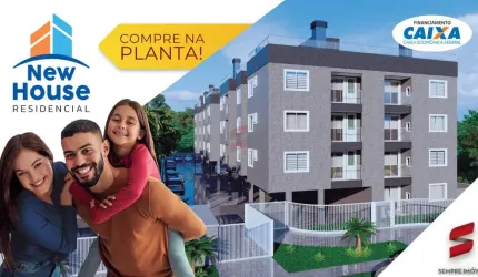 Apartamento com 2 quartos à venda na Rua Aluísio Azevedo, 948, Vargem Grande, Pinhais, 50 m2 por R$ 271.940