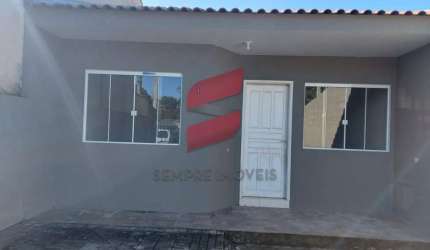 Casa com 3 quartos à venda na Rua Indaial, 70, Vila São Tiago, Piraquara, 56 m2 por R$ 249.000