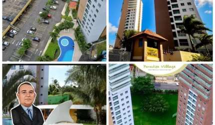 Apartamento no Paradise Village com 2/4 com suite