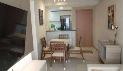 APARTAMENTO MOBILIADO COM 3 QUARTOS SENDO 1 SUÍTE! ÁREA PRIVATIVA DE 79M². 01 VAGA DE GARAGEM.