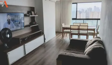 -COP 30 - APARTAMENTO COM 3 SUÍTES NO EDIFÍCIO TORRE SANTORO! -ÁREA PRIVATIVA DE 123M² - 18° ANDAR. -02 VAGAS DE GARAGEM.