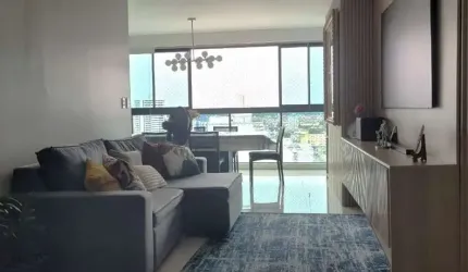 -COP 30 - APARTAMENTO COM 3 SUÍTES NO EDIFÍCIO TORRE SANTORO! -ÁREA PRIVATIVA DE 123M² - 17° ANDAR. -02 VAGAS DE GARAGEM. -NASCENTE.