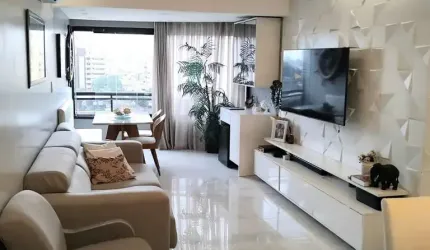 -COP 30 - APARTAMENTO NO EDIFÍCIO PLAZA ATHENEE BAIRRO DA PEDREIRA! -ÁREA PRIVATIVA DE 122M² - 5° ANDAR. -02 VAGAS DE GARAGEM. -NASCENTE.