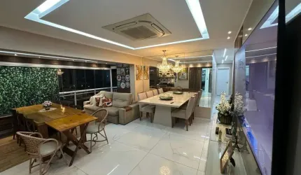 APARTAMENTO COM 3 SUÍTES (PORTEIRA FECHADA) NO BAIRRO DE BATISTA CAMPOS. ÁREA PRIVATIVA DE 132M² - 10° ANDAR. 02 VAGAS DE GARAGEM.