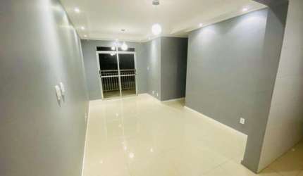 APARTAMENTO COM 3 QUARTOS SENDO 1 SUÍTE NO RESIDENCIAL VILLE AMETISTA! ÁREA PRIVATIVA DE 76M² - 1° ANDAR. 01 VAGA DE GARAGEM. NASCENTE.