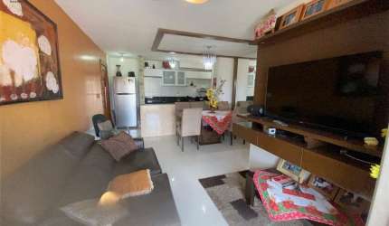 APARTAMENTO (PORTEIRA FECHADA) COM 3 QUARTOS SENDO 2 SUÍTES NA BR 316 KM 5. ÁREA PRIVATIVA DE 78M². 02 VAGAS DE GARAGEM. NASCENTE.