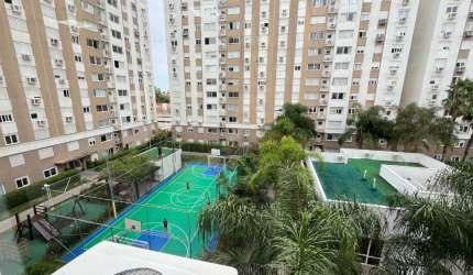 Apartamento 2 dormitórios com suite.