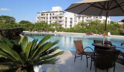 Apartamento 01 dormitório pé na areia em Canasvieiras