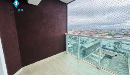 Apartamento com 2 quartos à venda na Comendador Martins, --, Vila Mathias, Santos por R$ 410.000