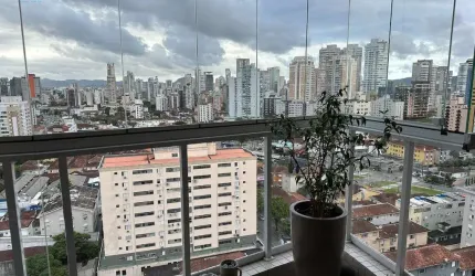 Apartamento com 1 quarto à venda na Xavier de Toledo, --, Campo Grande, Santos por R$ 660.000