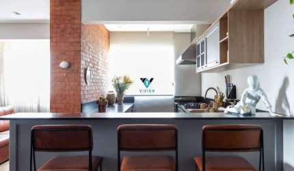 Apartamento com 2 quartos à venda na Avenida Siqueira Campos, --, Boqueirão, Santos por R$ 1.500.000