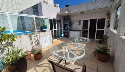 Cobertura com 4 quartos à venda na Avenida Doutor Epitácio Pessoa, --, Embaré, Santos por R$ 1.900.000