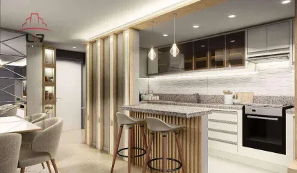Apartamento com 3 quartos à venda, 77 m² por R$ 603.527 - Capão Raso - Curitiba/PR