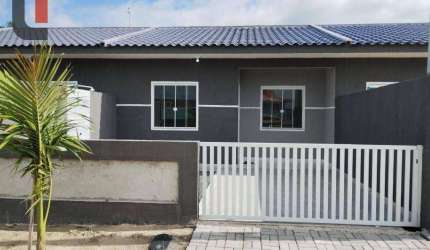 Casa com 2 quartos à venda, 49 m² por R$ 258.000 - Coroados - Guaratuba/PR