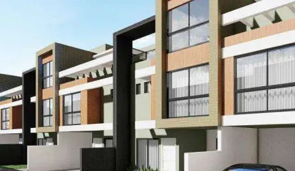 Sobrado com 3 dormitórios à venda, 111 m² por R$ 977.535,00 - Portão - Curitiba/PR