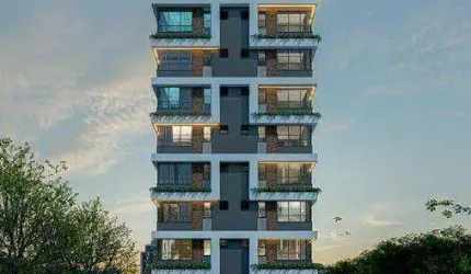 Cobertura com 2 dormitórios à venda, 107 m² por R$ 938.349 - Portão - Curitiba/PR