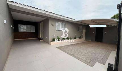 Casa com 3 dormitórios à venda, 119 m² por R$ 550.000,00 - Santa Rita 1 - Londrina/PR