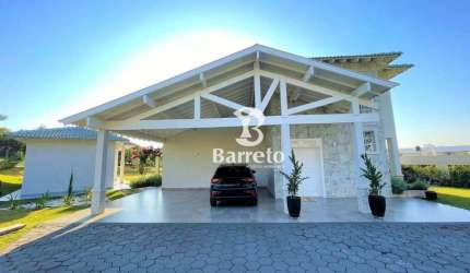 Sobrado com 5 dormitórios, 360 m² - venda por R$ 3.500.000,00 ou aluguel por R$ 13.100,00/mês - Condomínio Estancia Bom Tempo - Londrina/PR