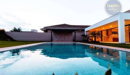 Casa com 4 dormitórios à venda, 368 m² por R$ 3.650.000,00 - Condomínio Xapada Parque Ytu - Itu/SP