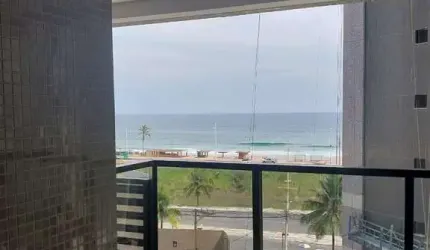 PRONTO PRA MORAR OCEAN HOUSE JAGUARIBE: 01 DORMITÓRIO, VARANDA, VISTA MAR, INFRA TOTAL, PRÉDIO PAST